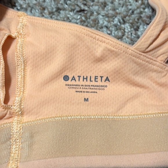 Athleta Apricot Sports Bra - Picture 4 of 4